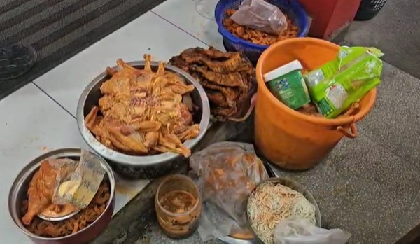 പുല്‍പ്പള്ളിയില്‍ പഴകിയ ഭക്ഷണവസ്തുകള്‍ പിടികൂടി; ആരോഗ്യവകുപ്പ് നോട്ടീസ് നല്‍കി ഹോട്ടല്‍ പൂട്ടിച്ചു