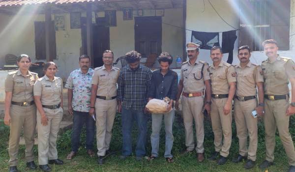 കൃഷ്ണഗിരിയിൽ വൻ കഞ്ചാവ് വേട്ട