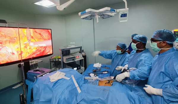 അത്യാധുനിക ഫോര്‍-കെ ത്രീഡി ലാപ്രോസ്‌കോപ്പിക്  സംവിധാനം സജ്ജമാക്കി മെഡിക്കല്‍ കോളേജ് 