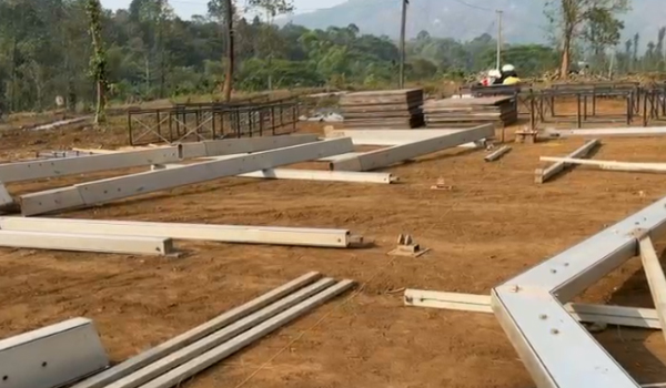 കോണ്‍ഗ്രസ് ഭവന പദ്ധതി: തറക്കല്ലിടല്‍ നാളെ