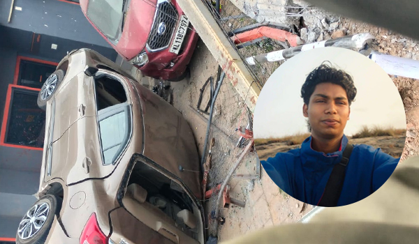 അഞ്ചംഗ സംഘം സഞ്ചരിച്ചിരുന്ന കാര്‍ നിയന്ത്രണം വിട്ട് മറിഞ്ഞ് യുവാവ് മരിച്ചു.